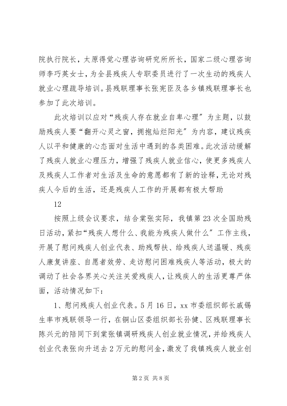 2023年县残联全国助残日活动总结.docx_第2页