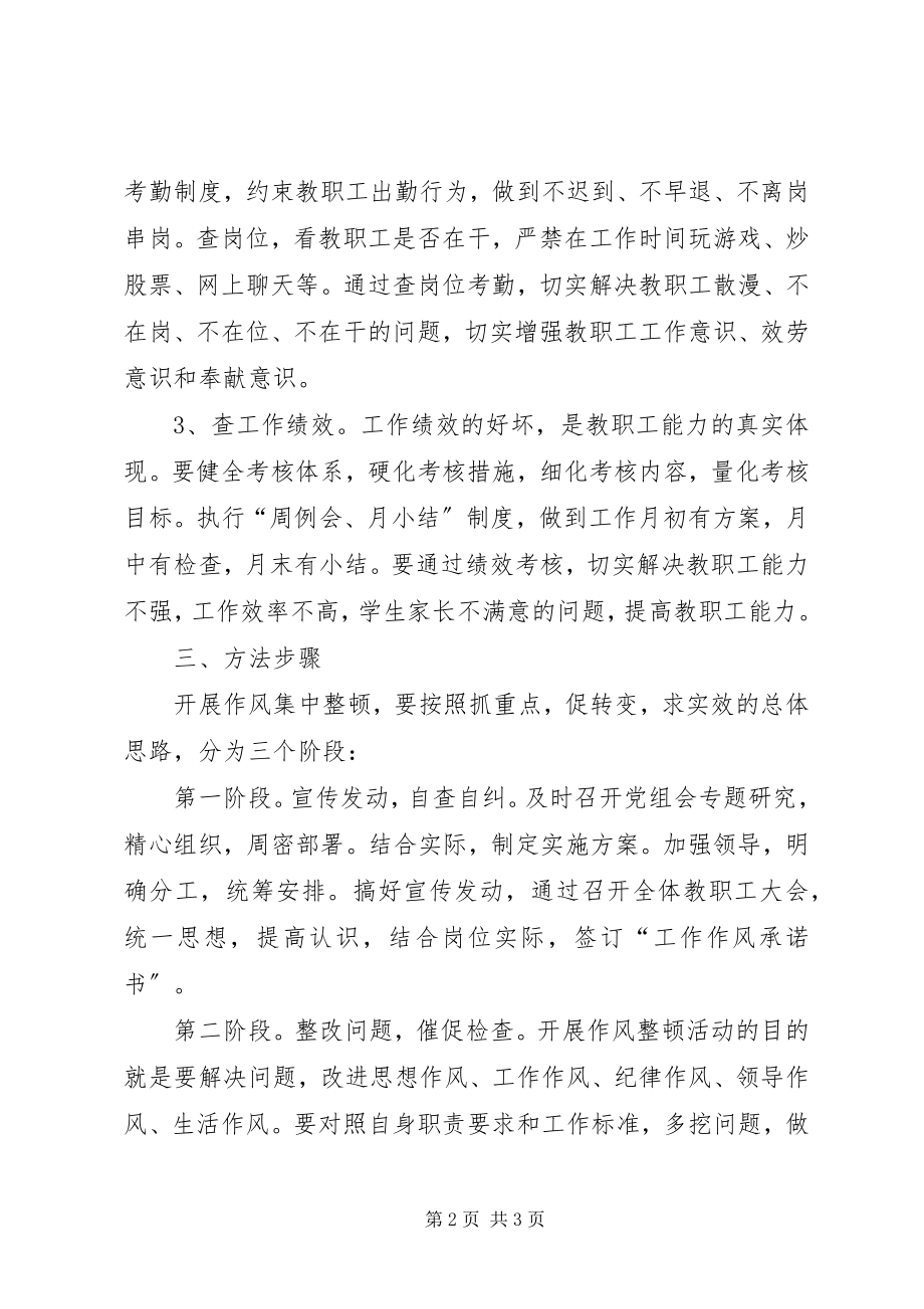 2023年XX治庸治懒治散活动情况汇报.docx_第2页