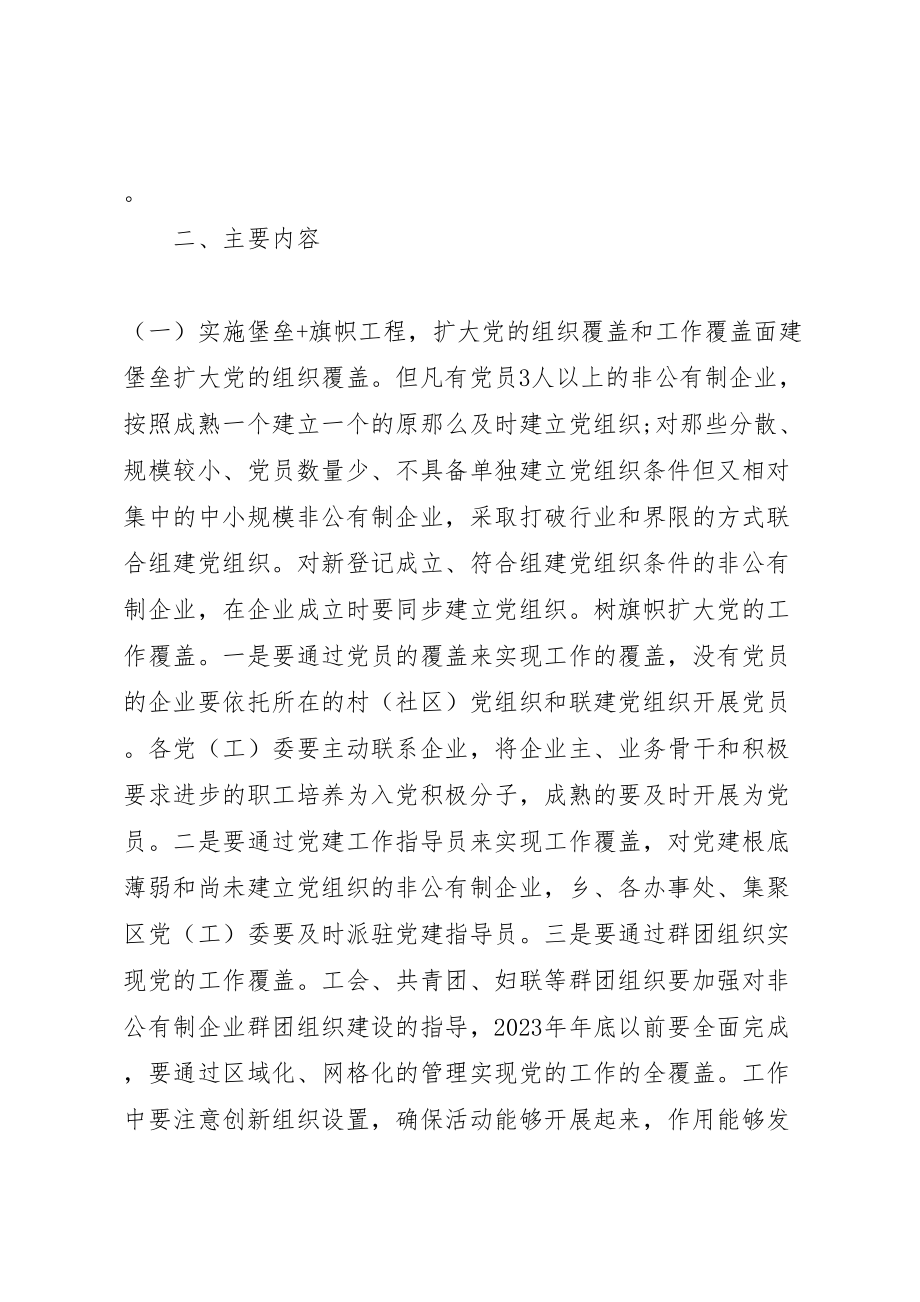 2023年非公有制企业工作中实施四大工程方案.doc_第2页