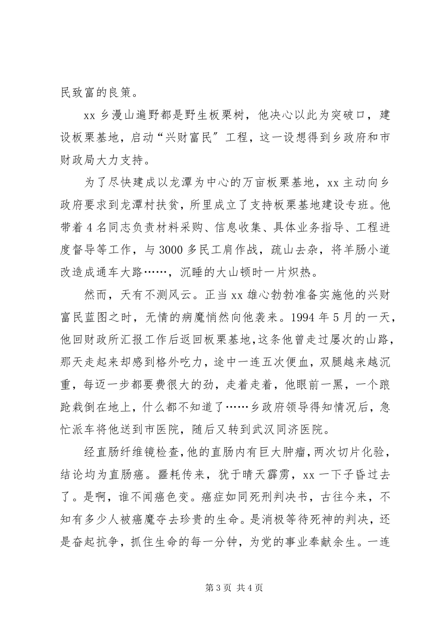 2023年财政局国库中心劳动模范事迹材料.docx_第3页