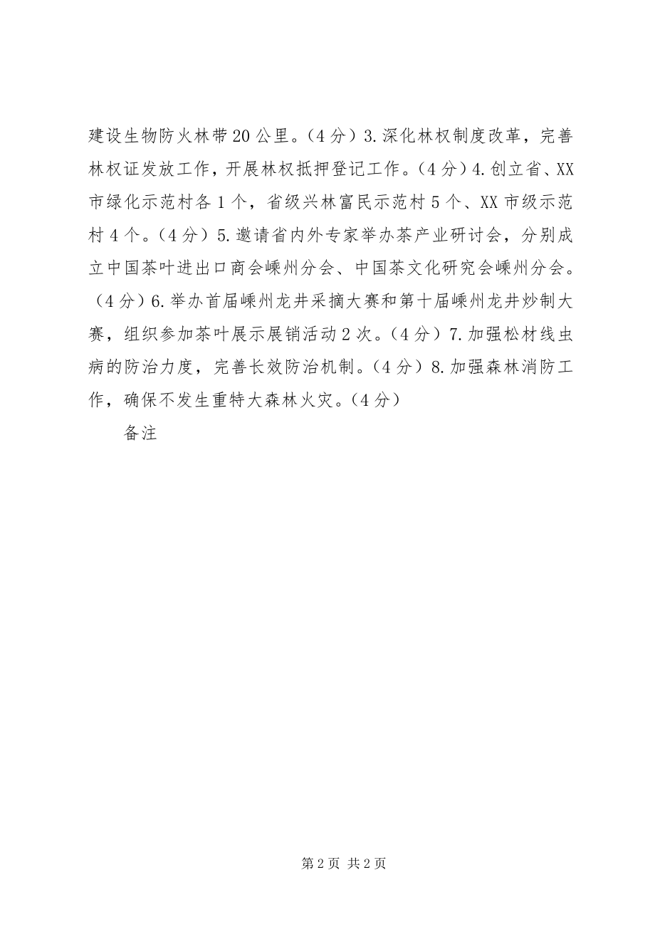 2023年林业局履行职能目标任务分解表.docx_第2页