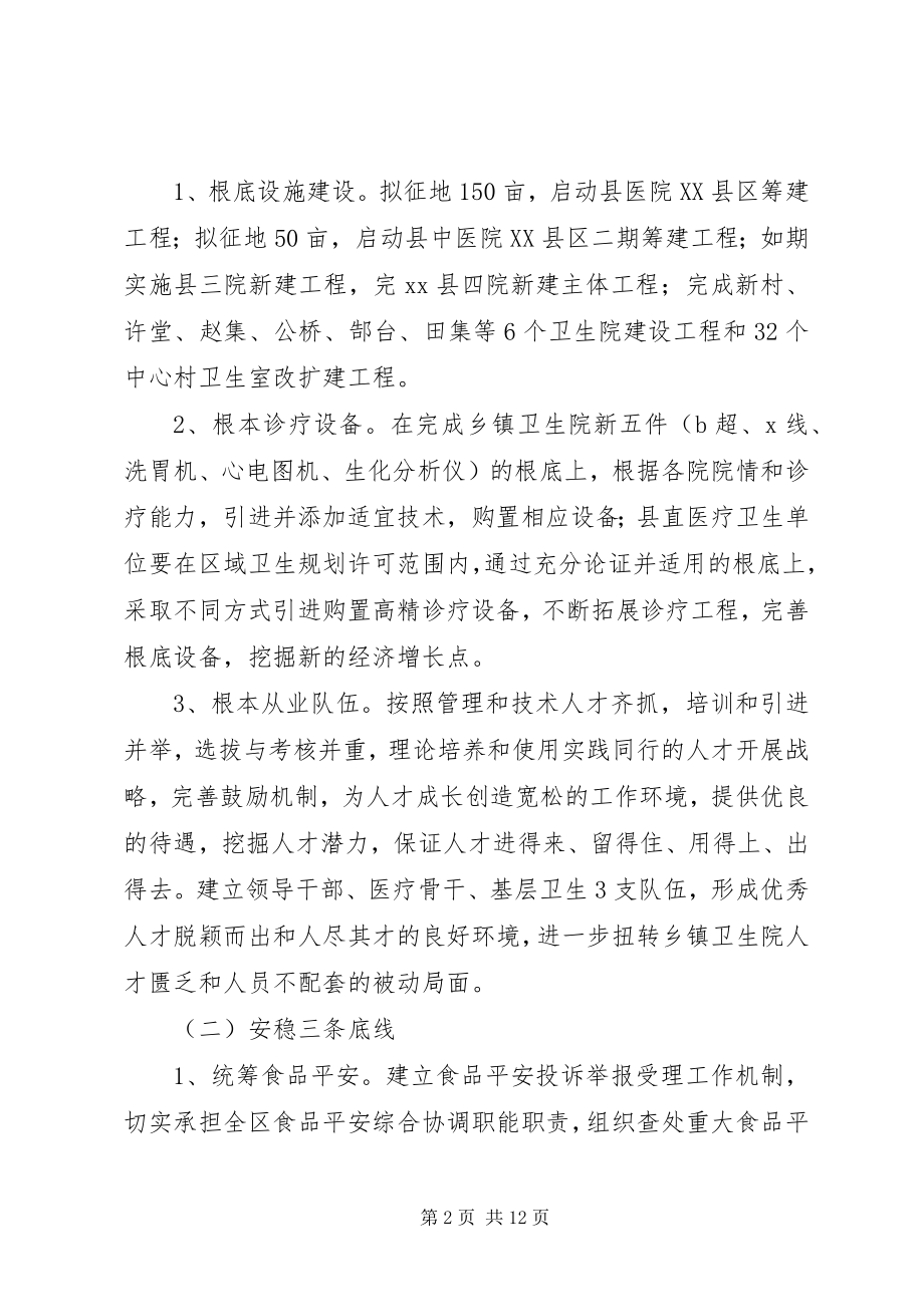 2023年乡镇卫生局的年度卫生工作计划.docx_第2页