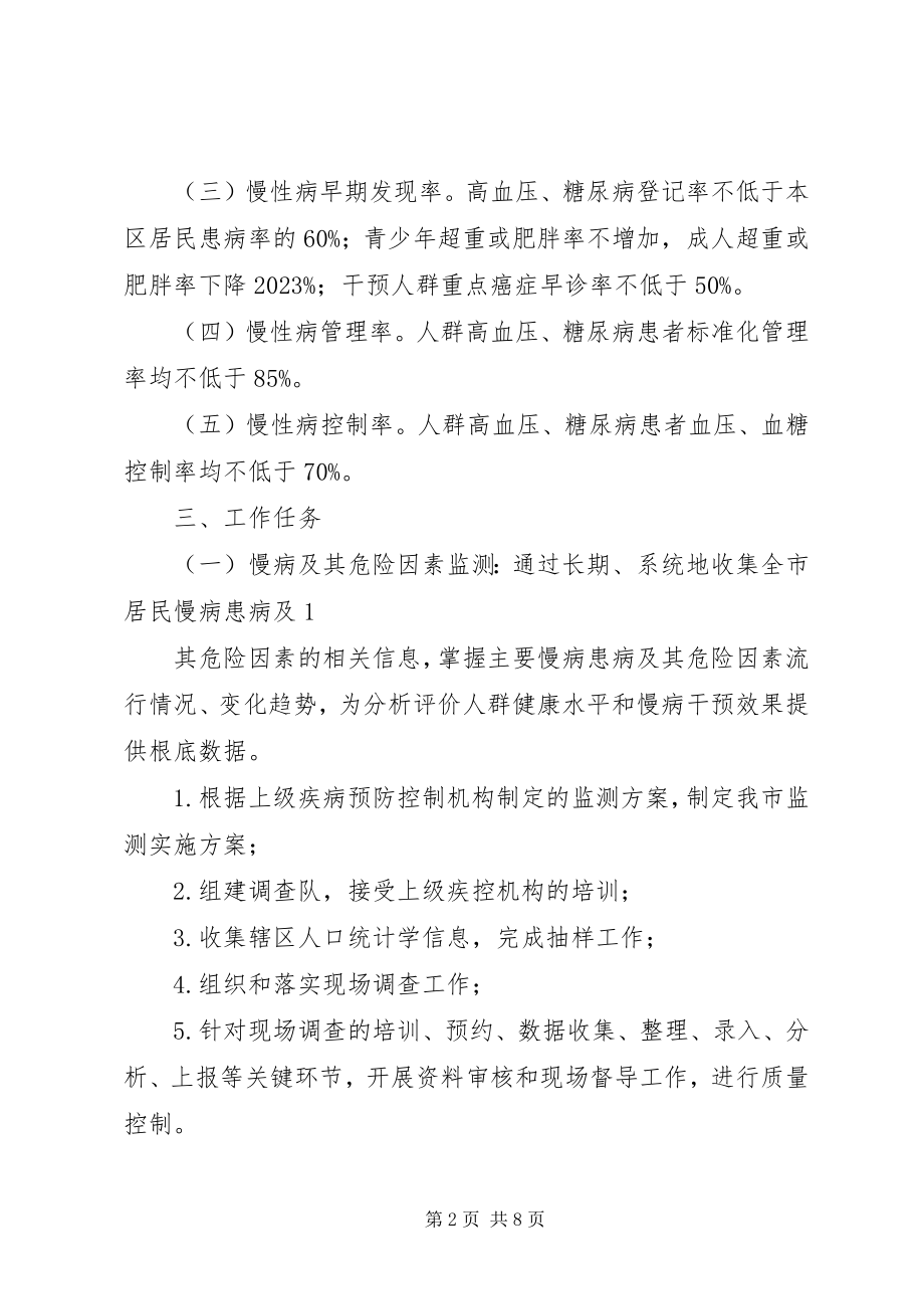 2023年慢病综合防控示范区实施方案5则.docx_第2页