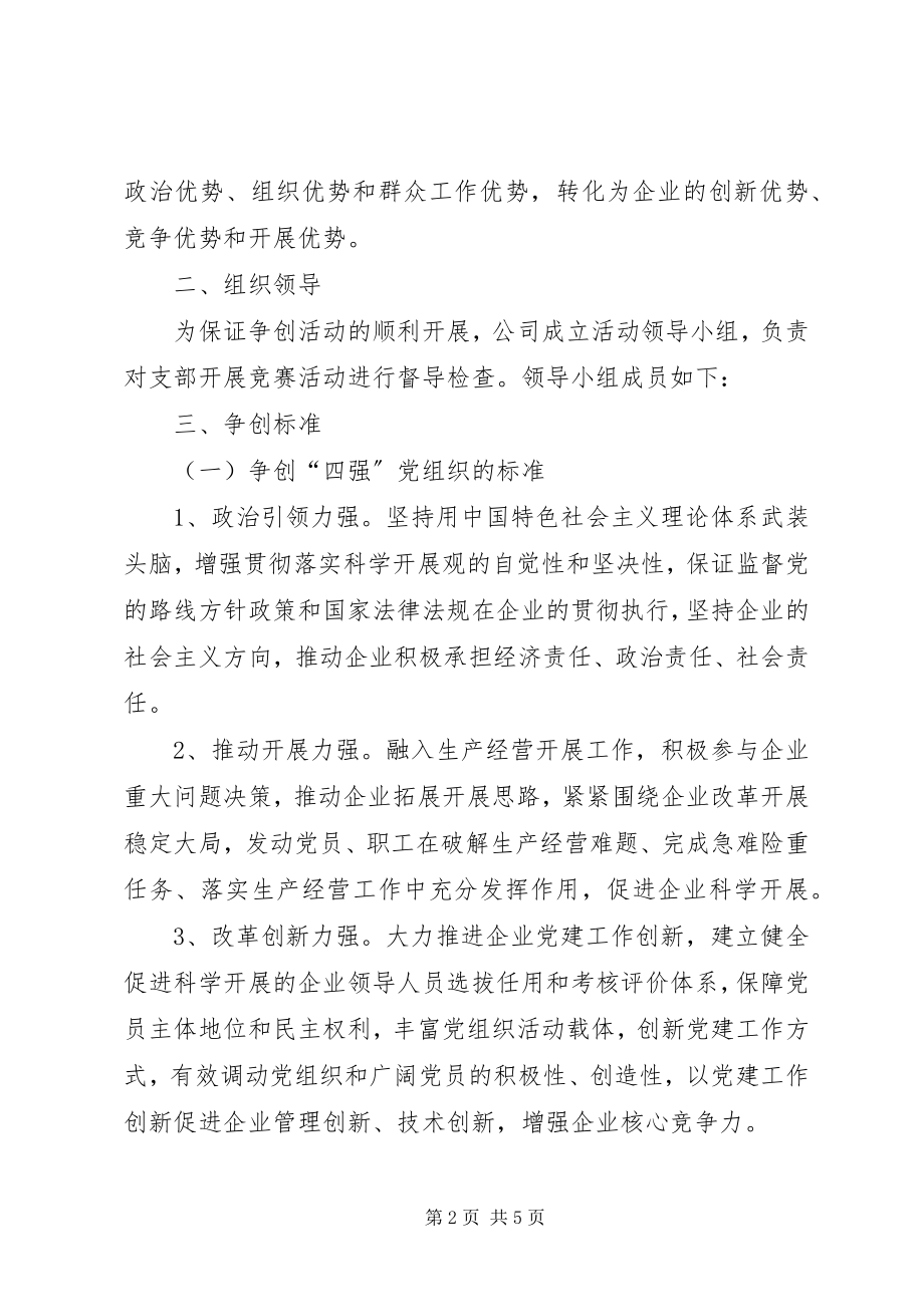 2023年公司党组织活动实施方案.docx_第2页