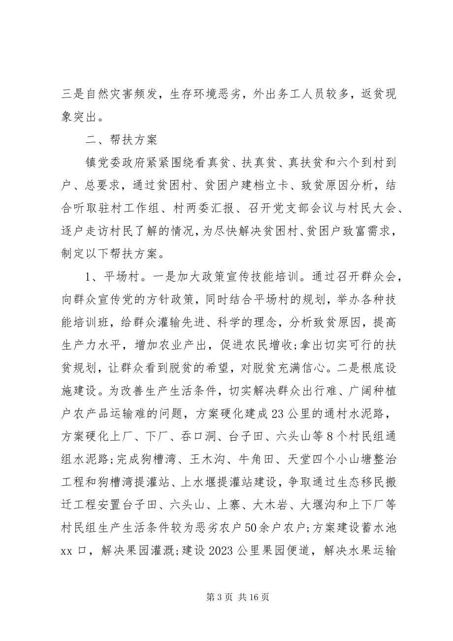 2023年县精准脱贫帮扶实施方案.docx_第3页