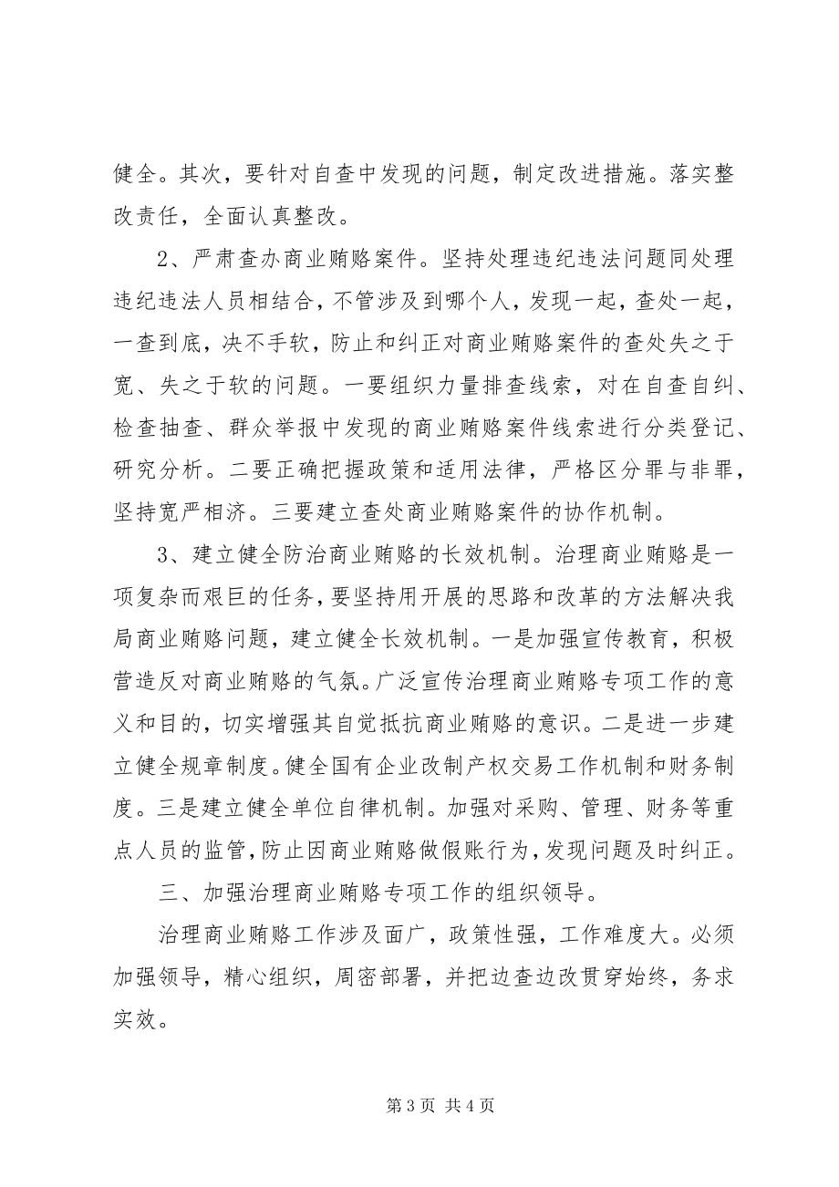 2023年县经贸局开展治理商业贿赂工作情况汇报.docx_第3页