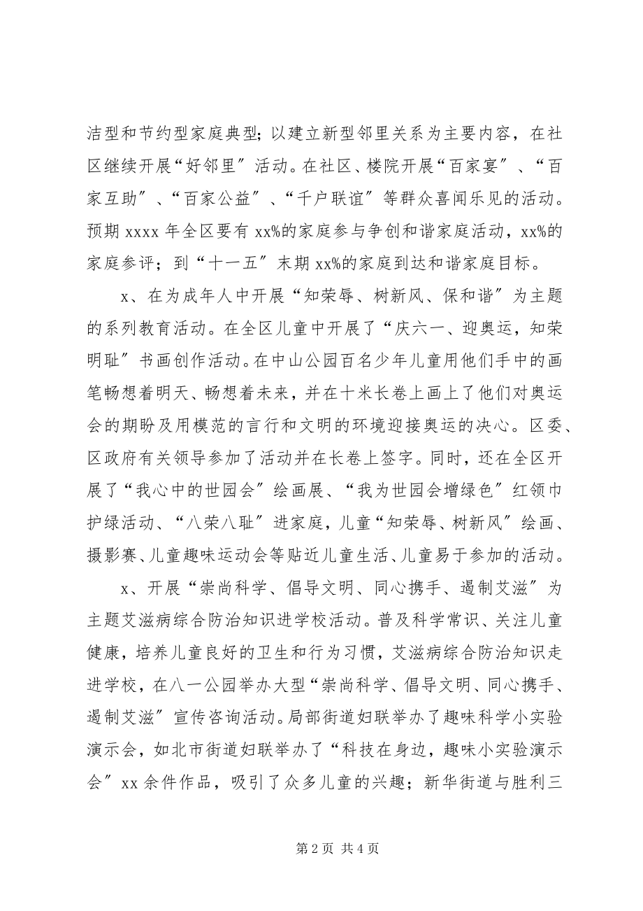 2023年区妇联上半年工作总结2.docx_第2页