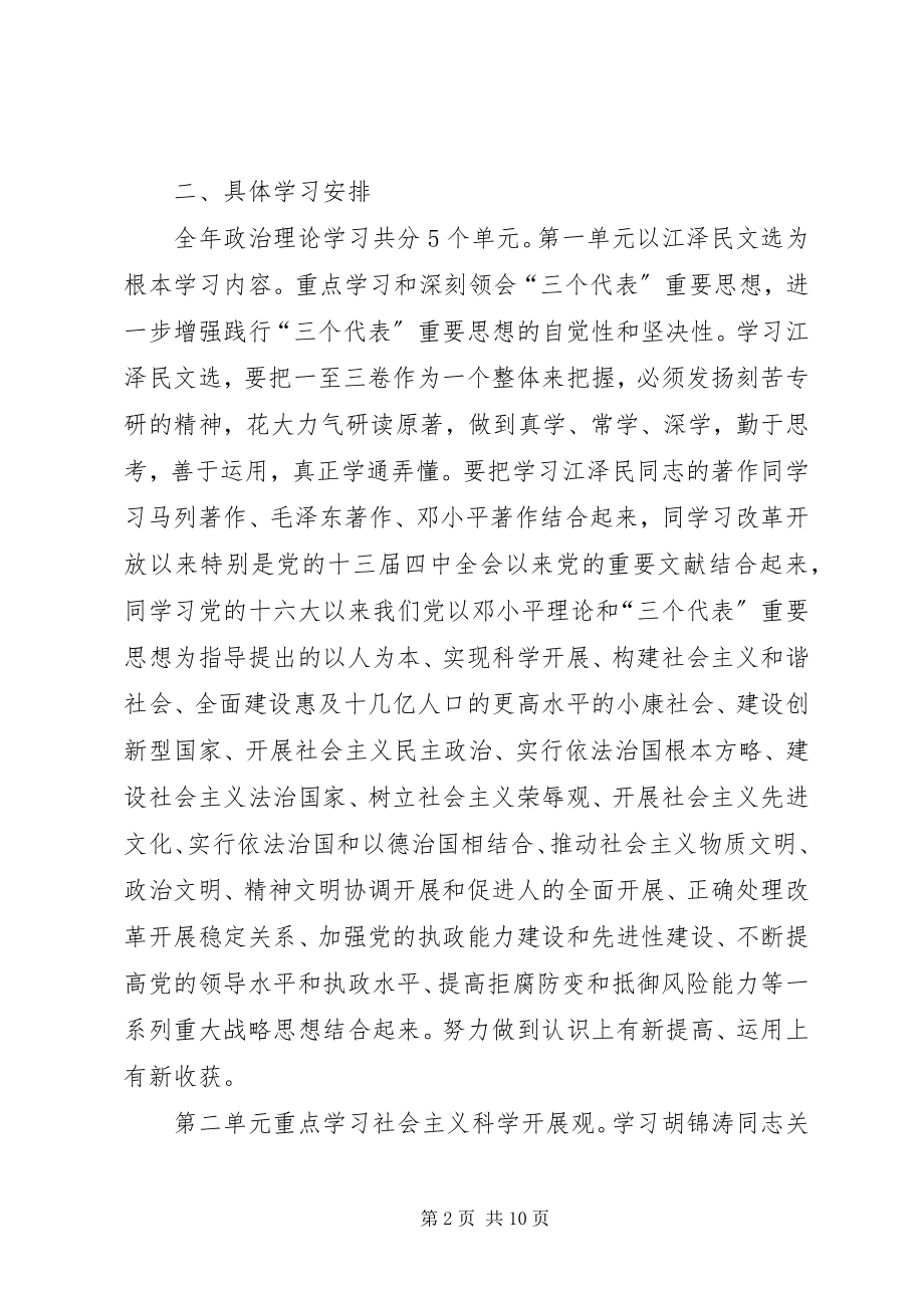 2023年劳保厅党员干部理论学习意见.docx_第2页