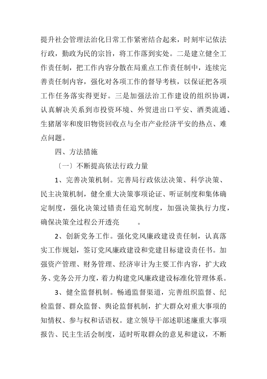 2023年商务局2023年度法治工作计划.docx_第2页