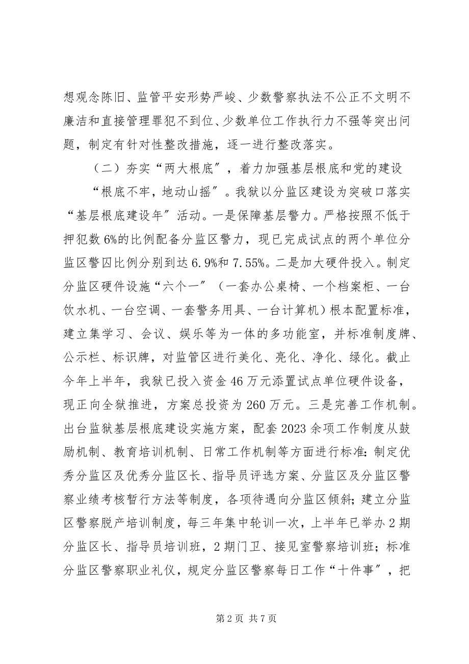 2023年监狱思想政治工作总结.docx_第2页