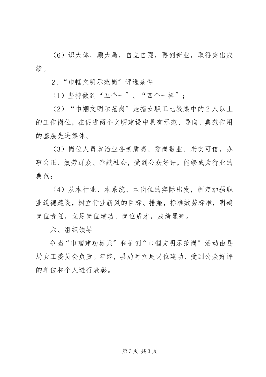 2023年税务局巾帼建功活动方案.docx_第3页