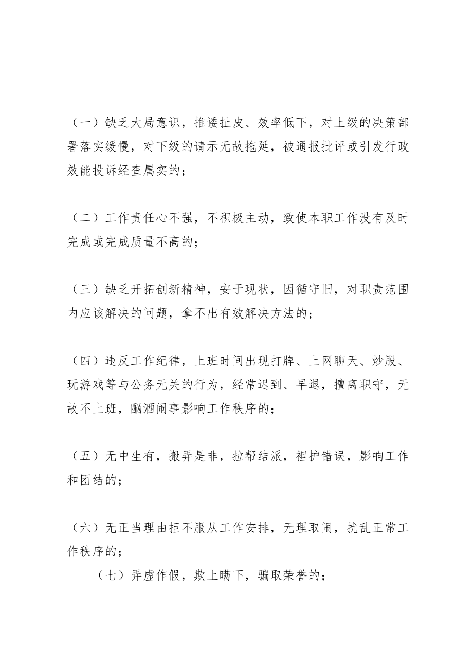 2023年林业局庸懒行为整治方案.doc_第2页