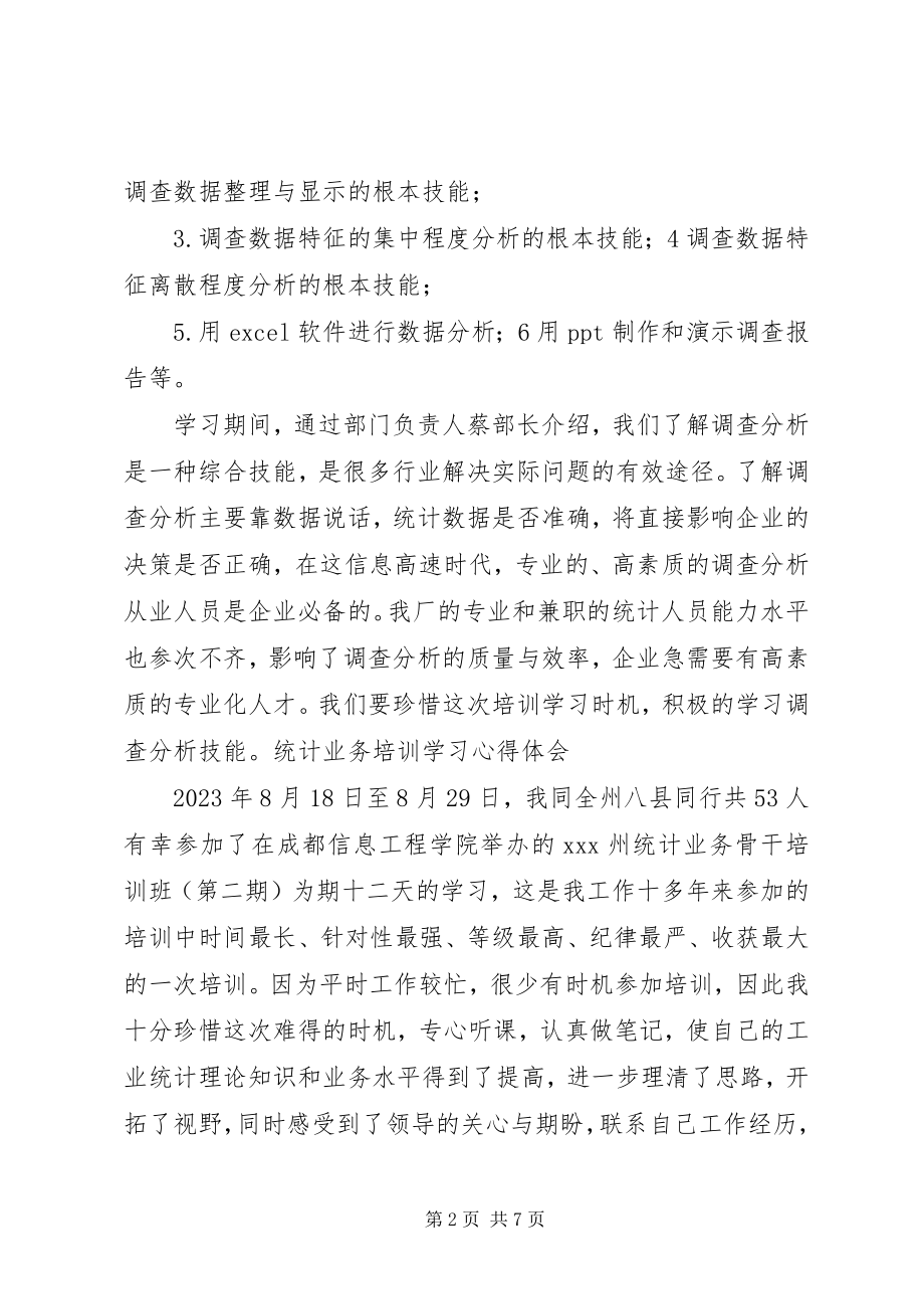 2023年统计工作培训总结.docx_第2页