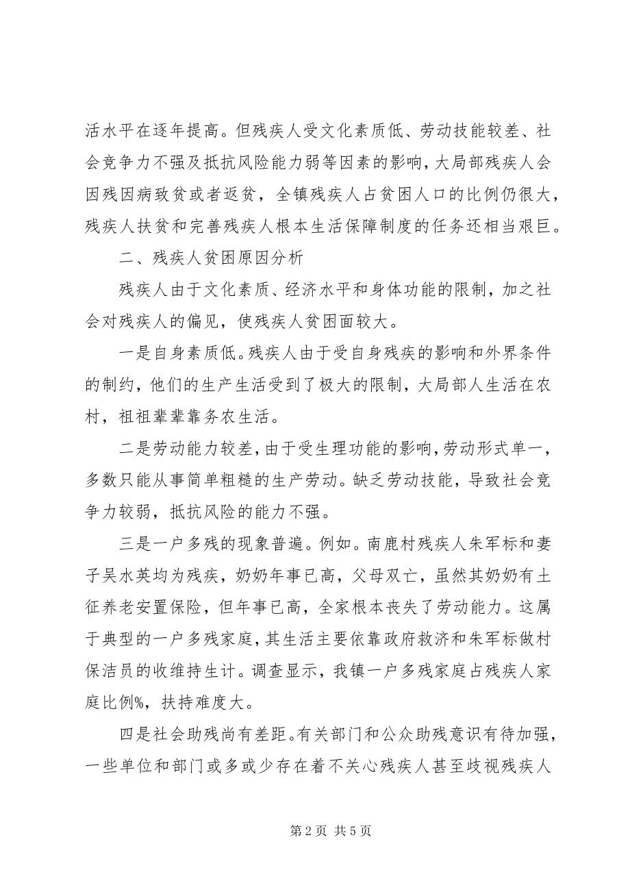 2023年残疾人扶贫工作方面的总结新编.docx_第2页