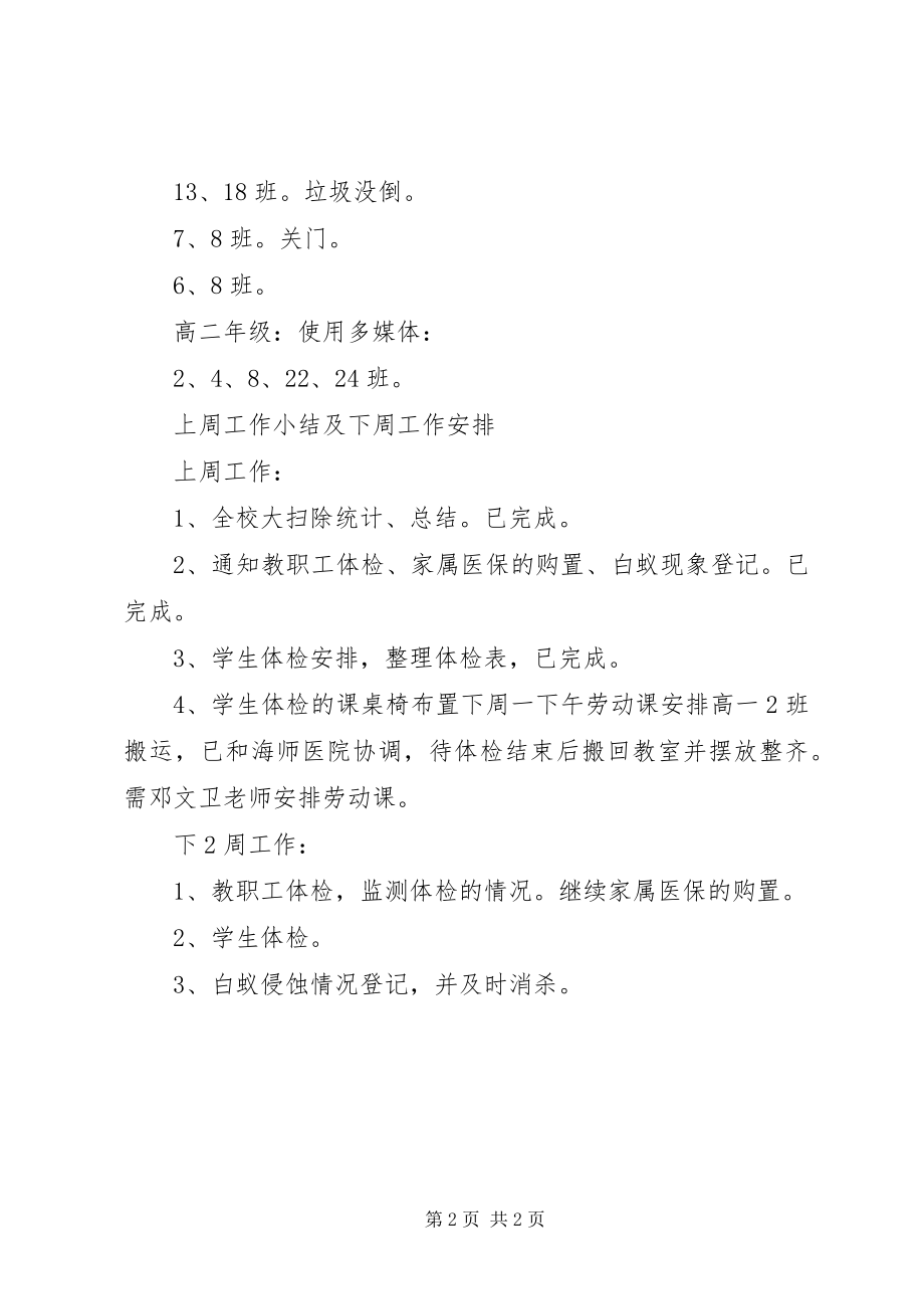 2023年附属中学卫生大扫除结果总结.docx_第2页