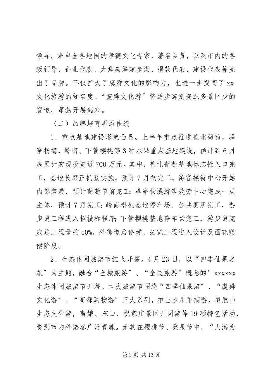 2023年市风景旅游管理局上半年工作总结.docx_第3页