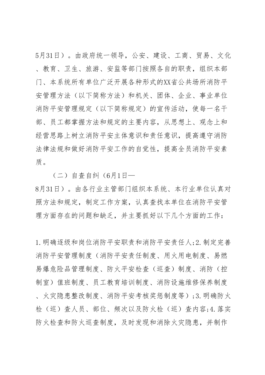 2023年公众聚集场所消防安全专项治理实施方案 5.doc_第3页