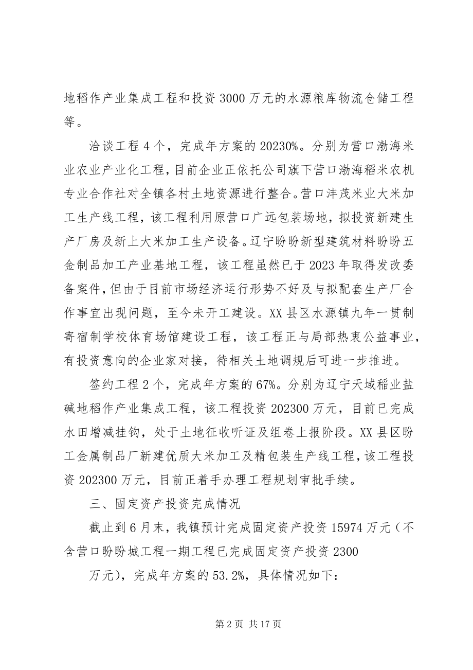 2023年市招商局上半年工作总结和下半年工作打算.docx_第2页