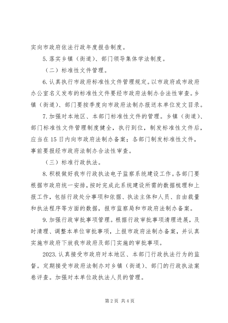 2023年市政办依法行政考核意见.docx_第2页