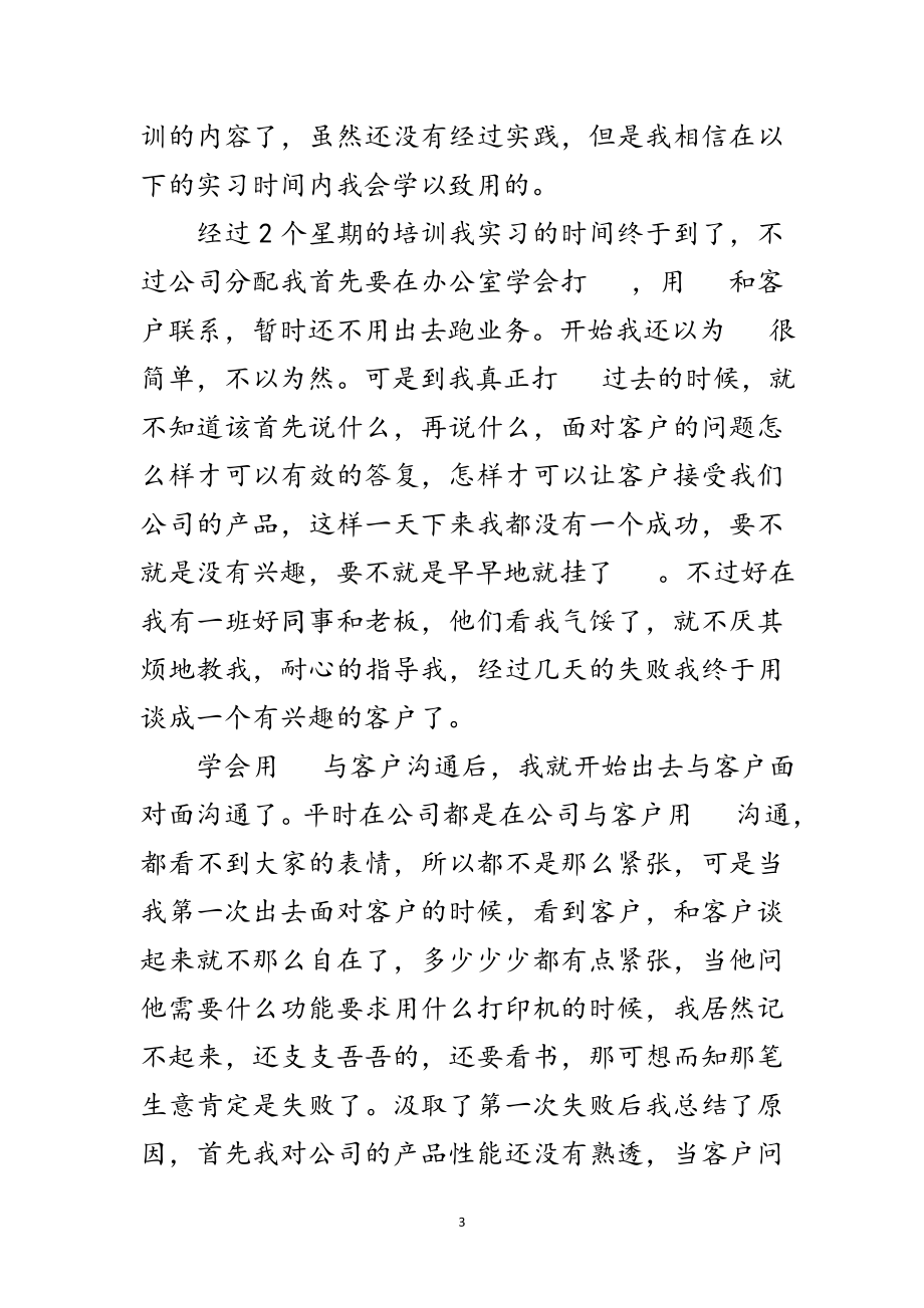 2023年科技公司IT业务员实习工作总结范文.doc_第3页