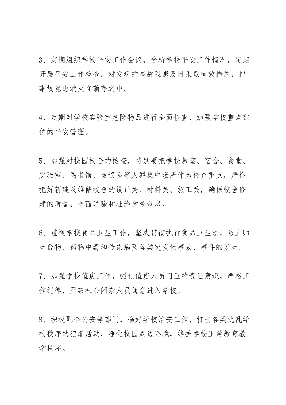 2023年学校安全隐患排查整治方案 3.doc_第2页