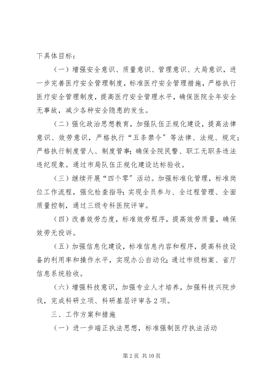 2023年医院后勤部计划医院工作计划.docx_第2页