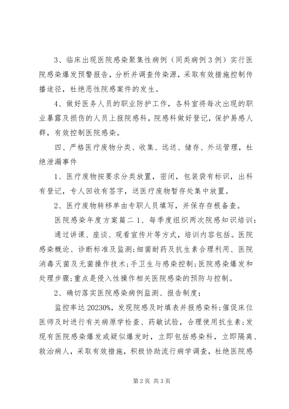 2023年医院感染年度计划.docx_第2页