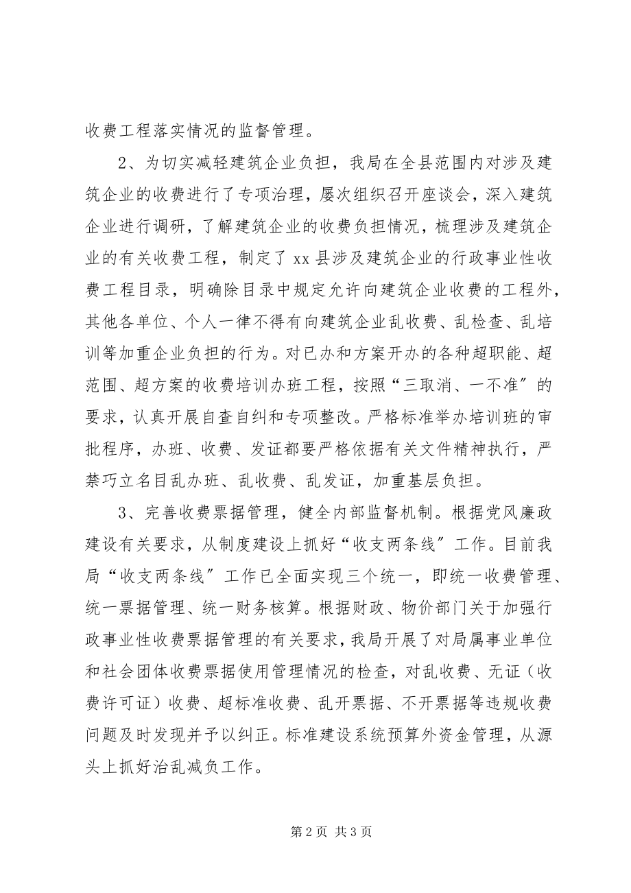 2023年规划建设局企业治乱减负工作总结.docx_第2页