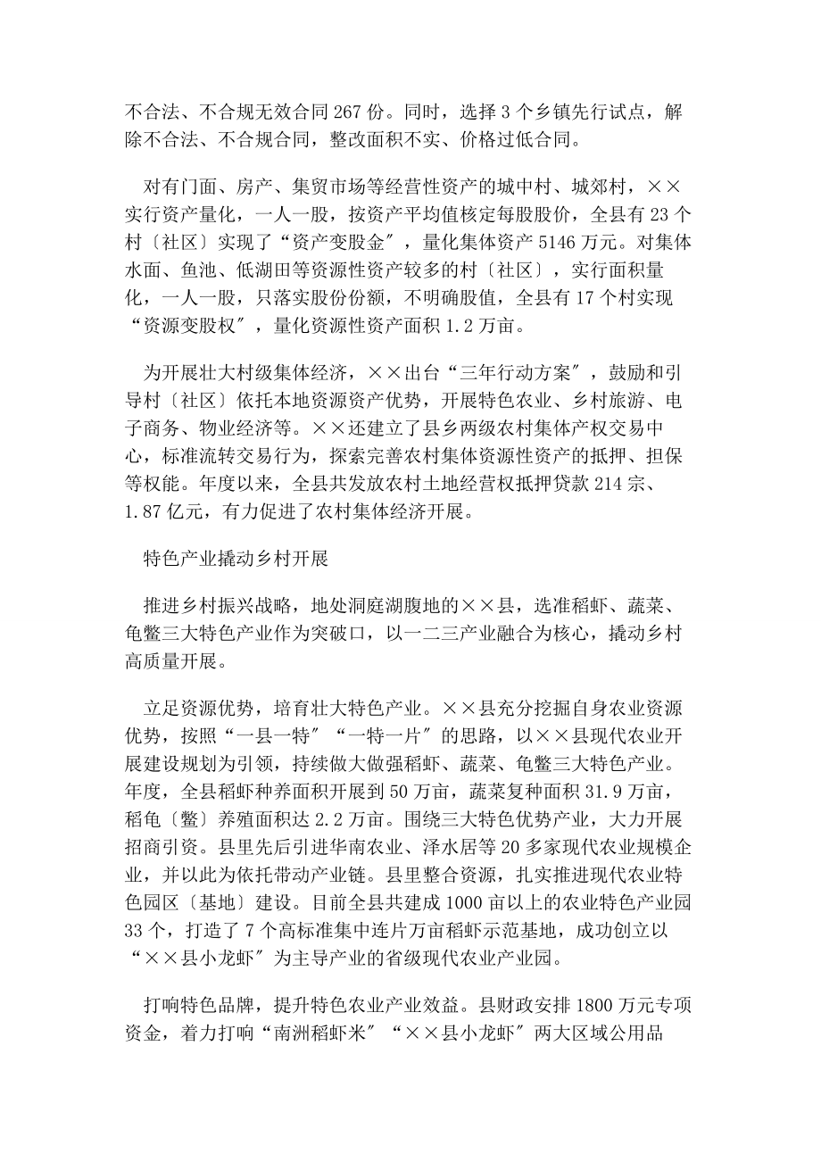 2023年乡村振兴典型经验发言材料.docx_第3页