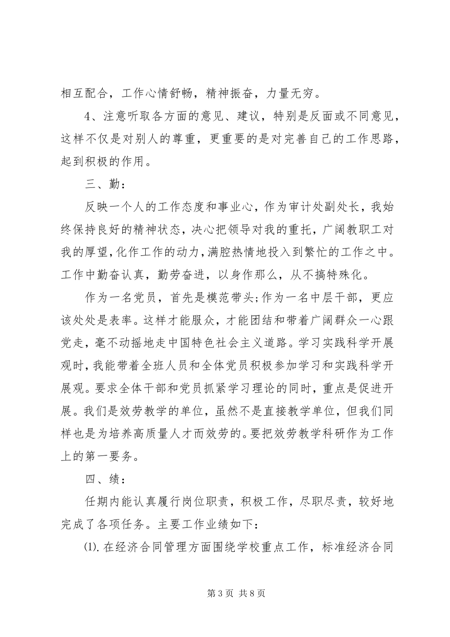 2023年公司内部审计员工作总结.docx_第3页