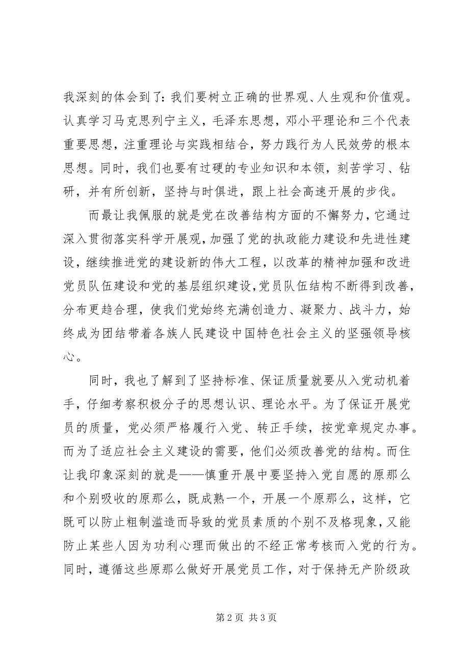 2023年学习发展党员程序思想汇报.docx_第2页