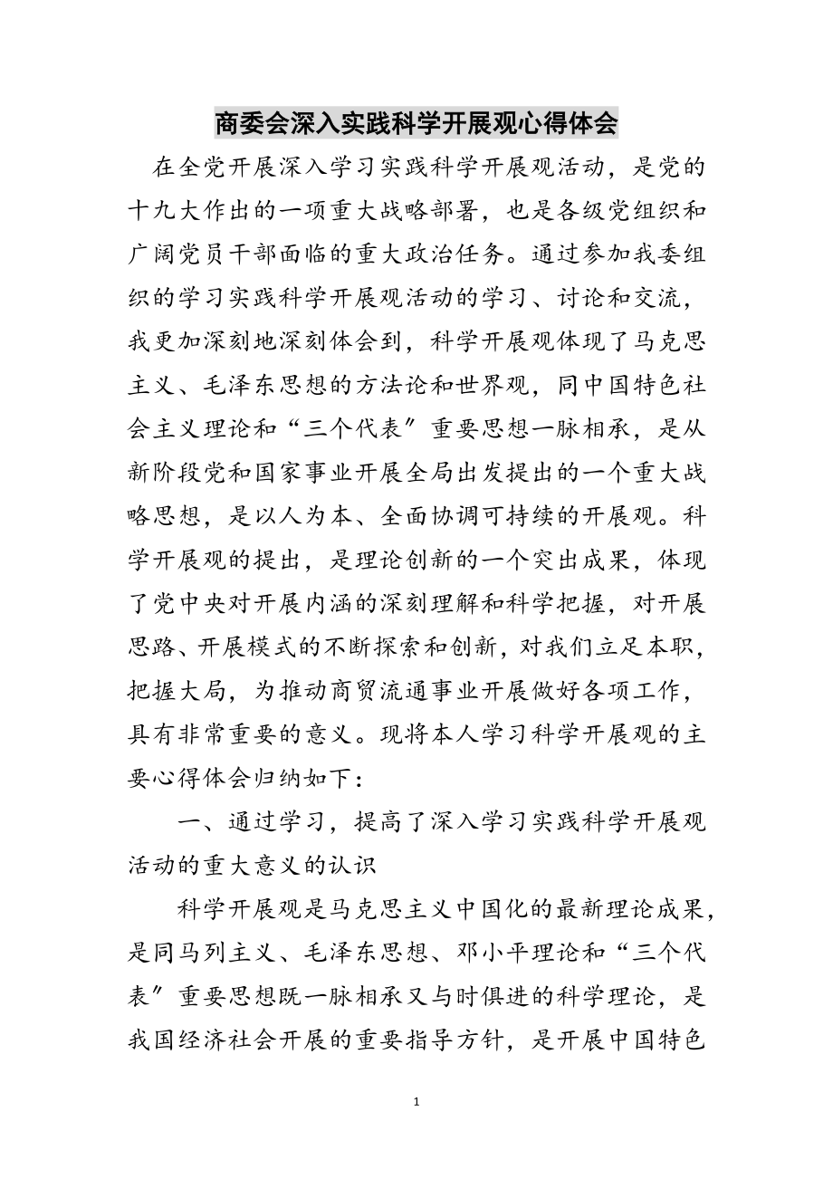 2023年商委会深入实践科学发展观心得体会范文.doc_第1页