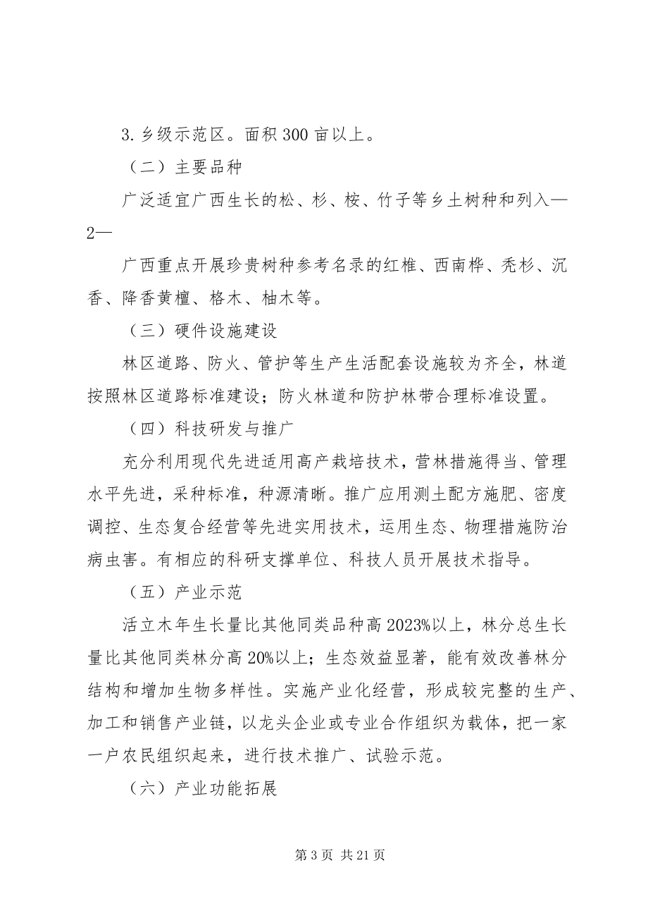 2023年现代特色林业示范区参考标准.docx_第3页