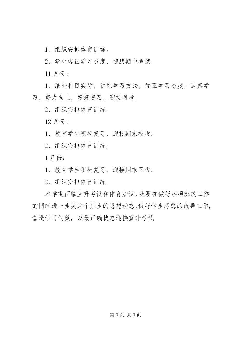 2023年初三班级班主任工作计划.docx_第3页