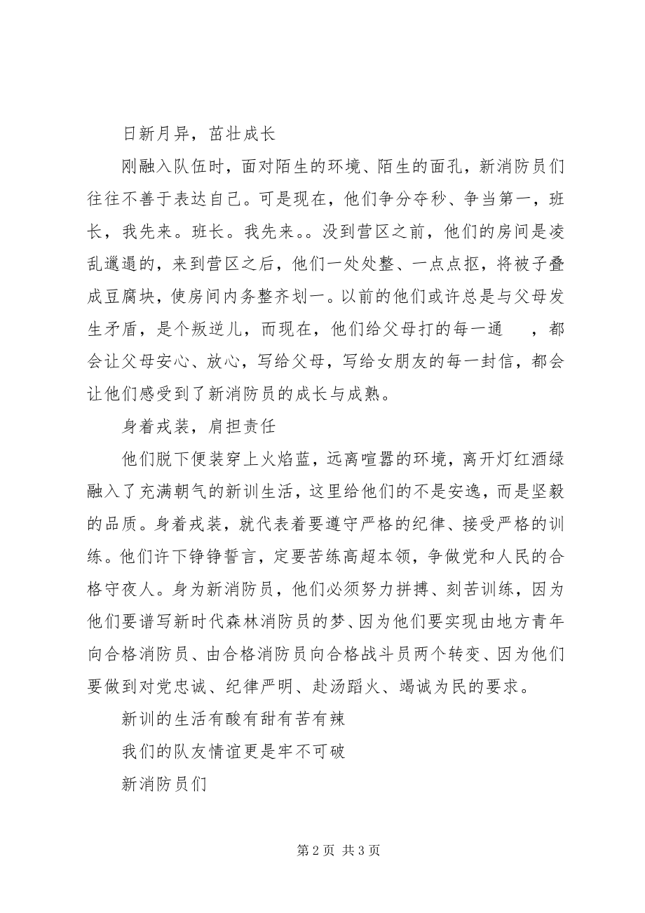 2023年消防员新训心得感悟.docx_第2页