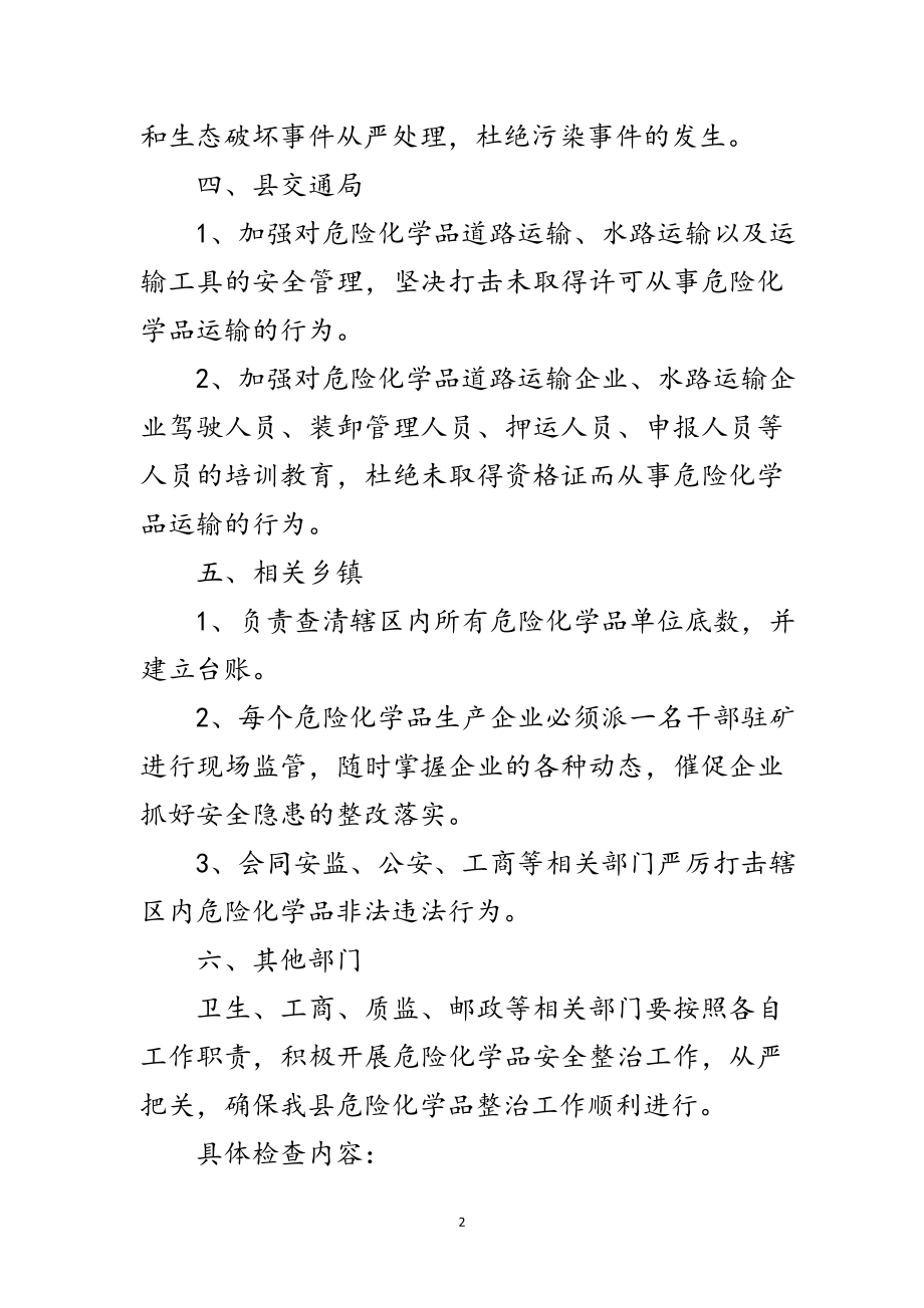 2023年危险化学品安全监管工作意见范文.doc_第2页