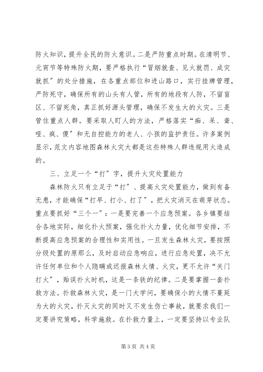 2023年全县森林防火暨消防安全会议讲稿.docx_第3页