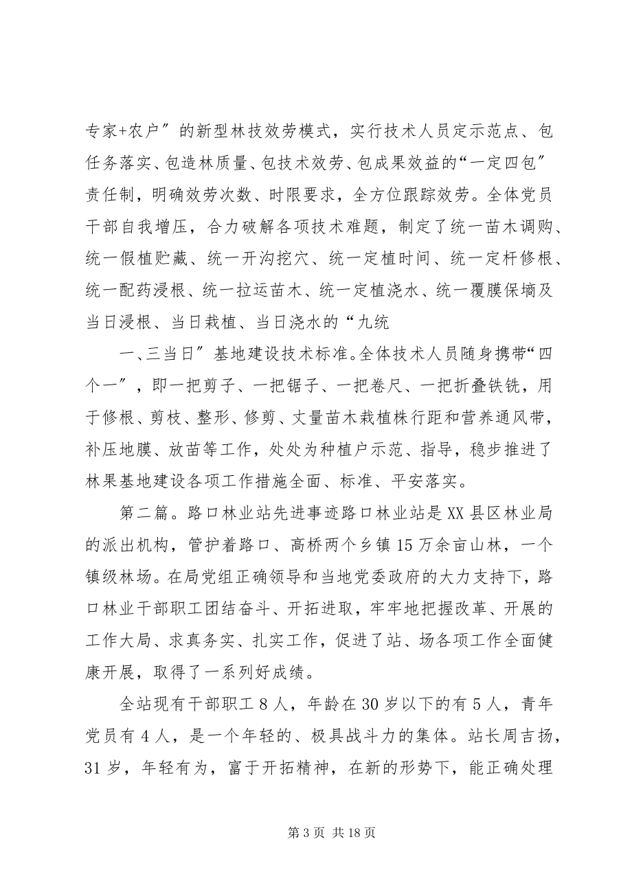 2023年xx县林业站党支部先进事迹材料.docx_第3页