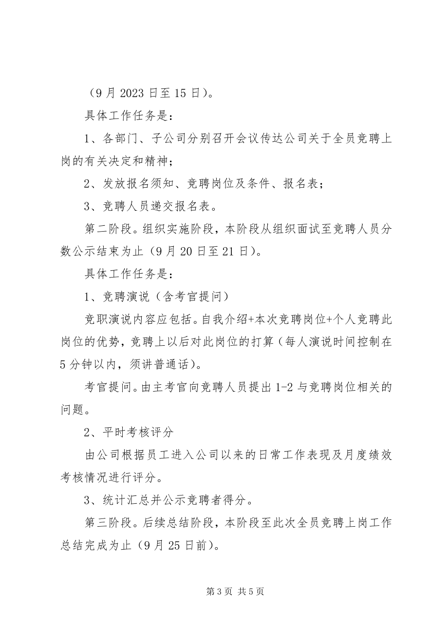 2023年竞聘上岗实施方案.docx_第3页