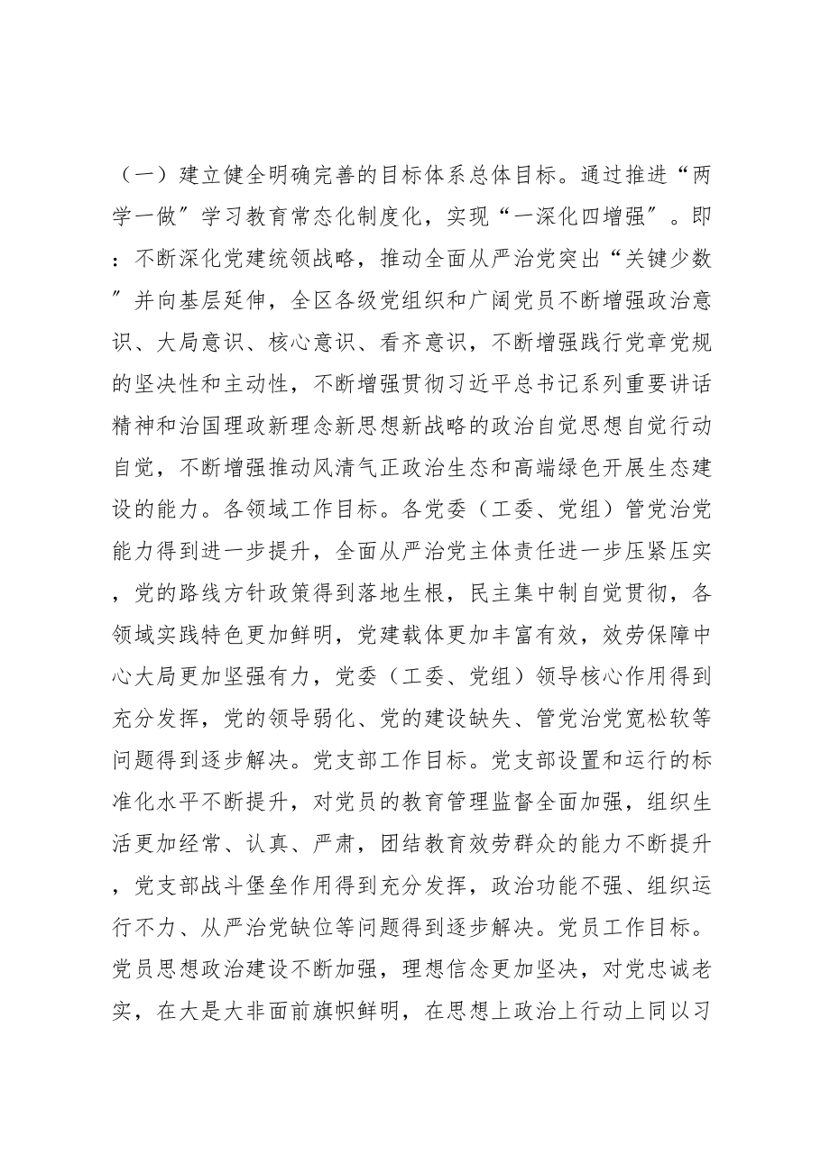 2023年关于推进两学一做学习教育常态化制度化的实施方案.doc_第3页