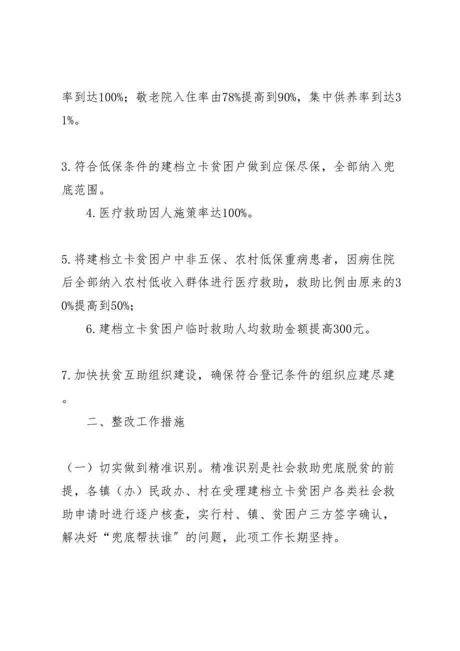 2023年民政局推进社会救助兜底脱贫工作整改方案.doc_第3页