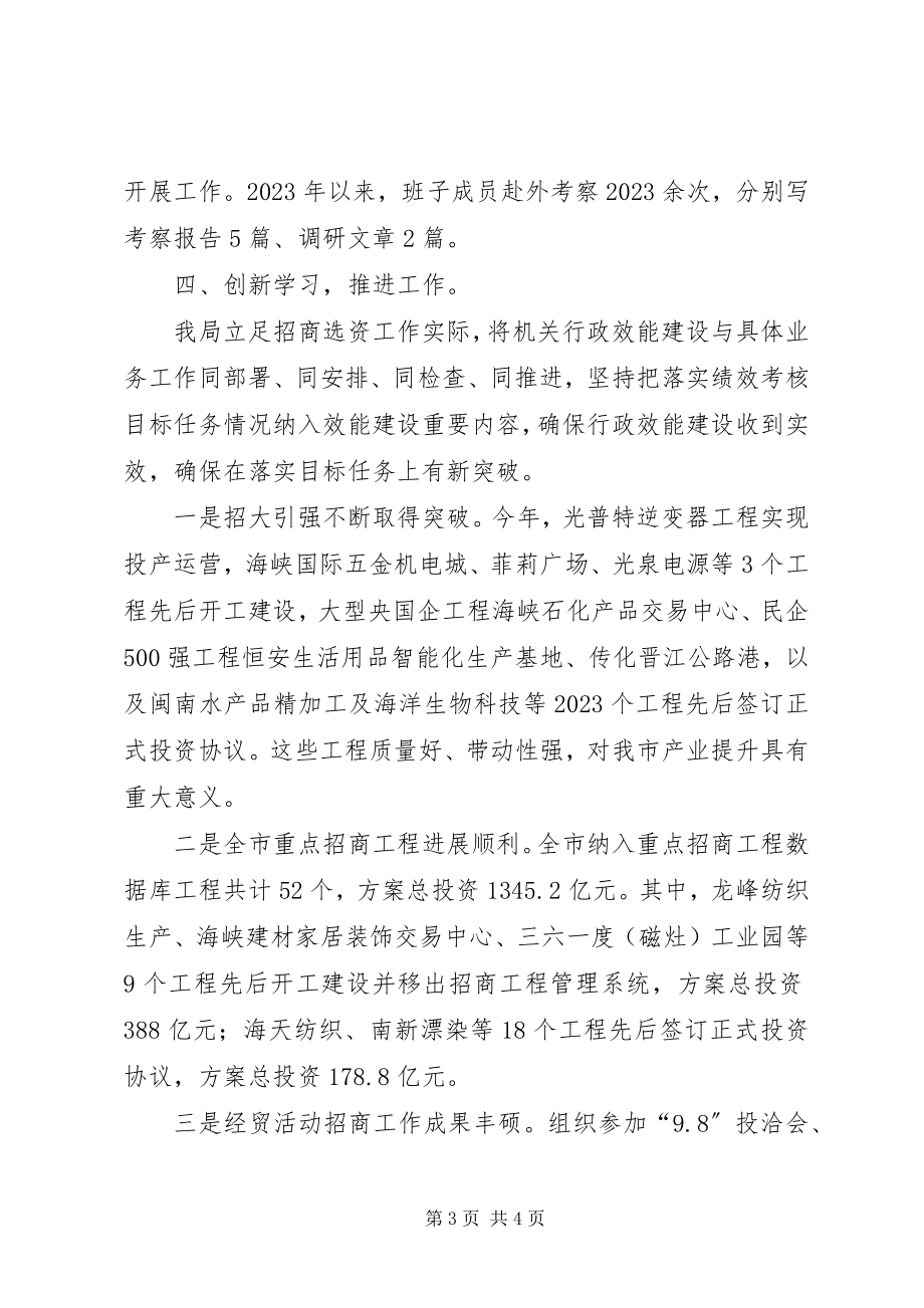 2023年投资促进局党组年度学习总结.docx_第3页