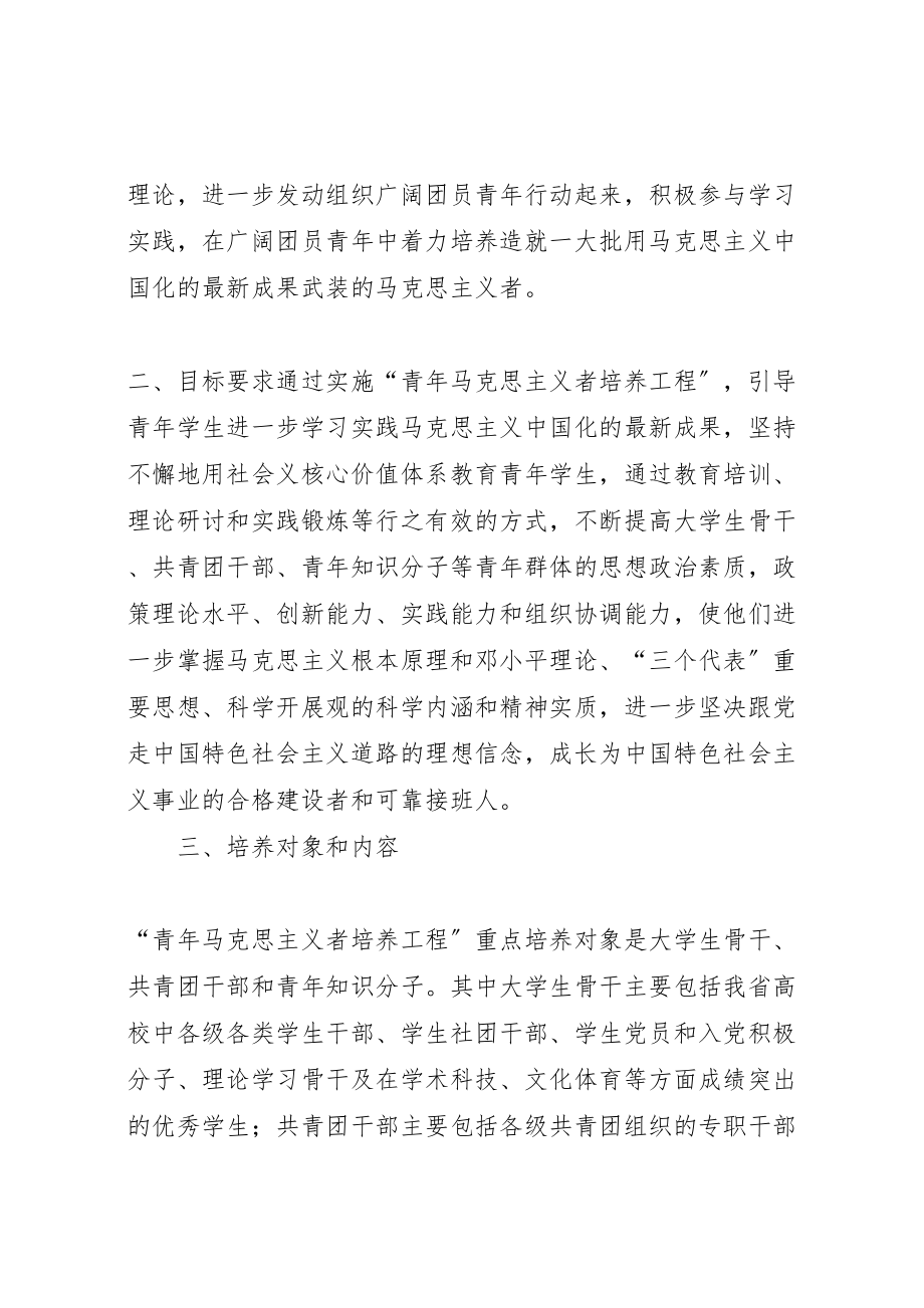 2023年省青年马克思主义者培养工程实施方案.doc_第2页