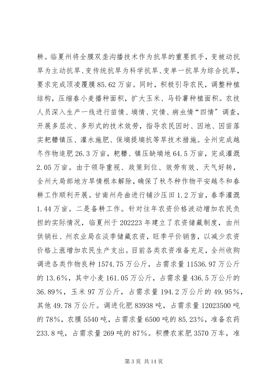 2023年抗旱春耕生产调研督导汇报.docx_第3页