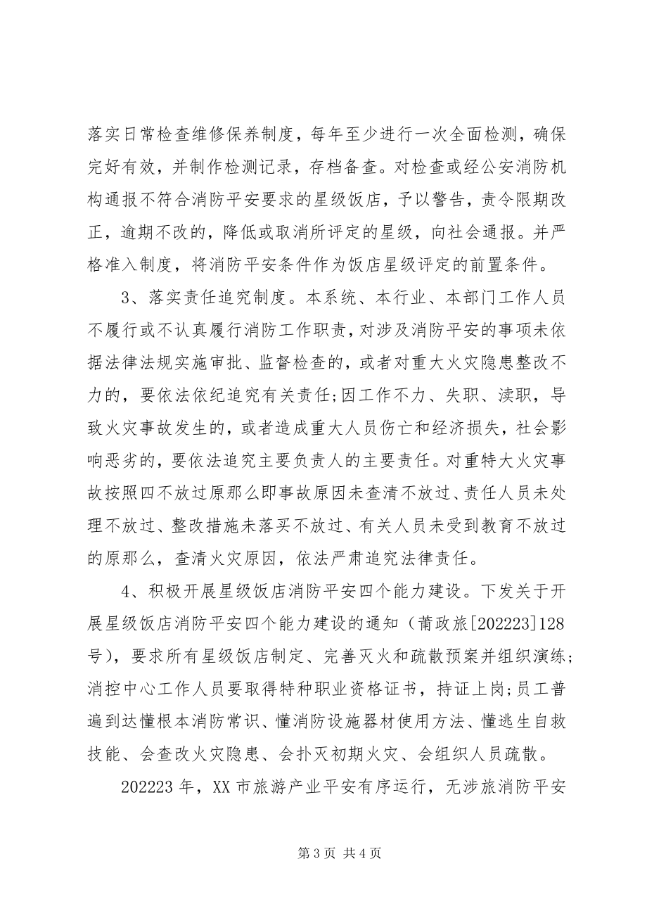 2023年旅游局消防安全工作总结.docx_第3页