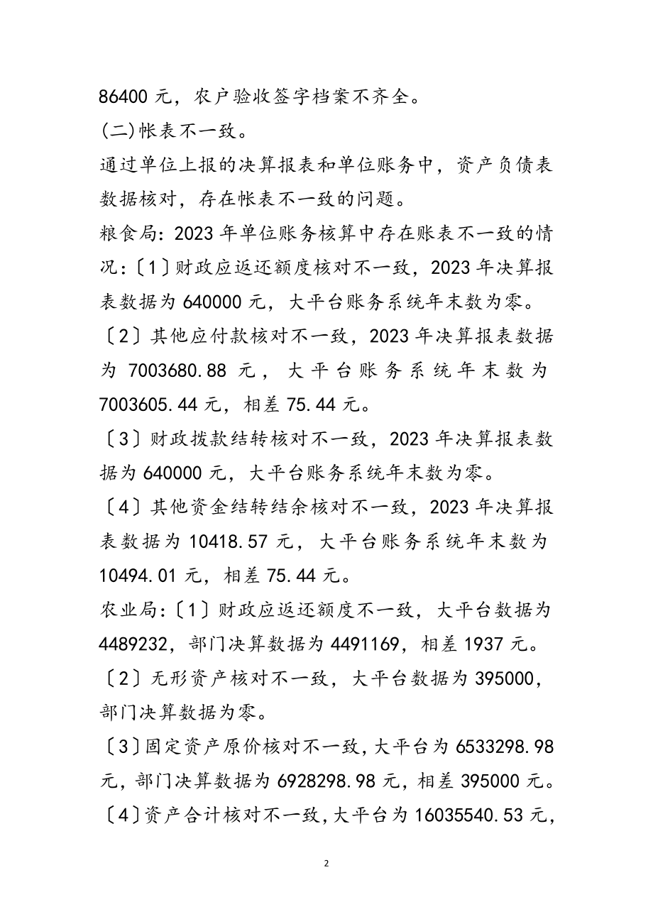 2023年财政监督检查年度工作总结范文.doc_第2页