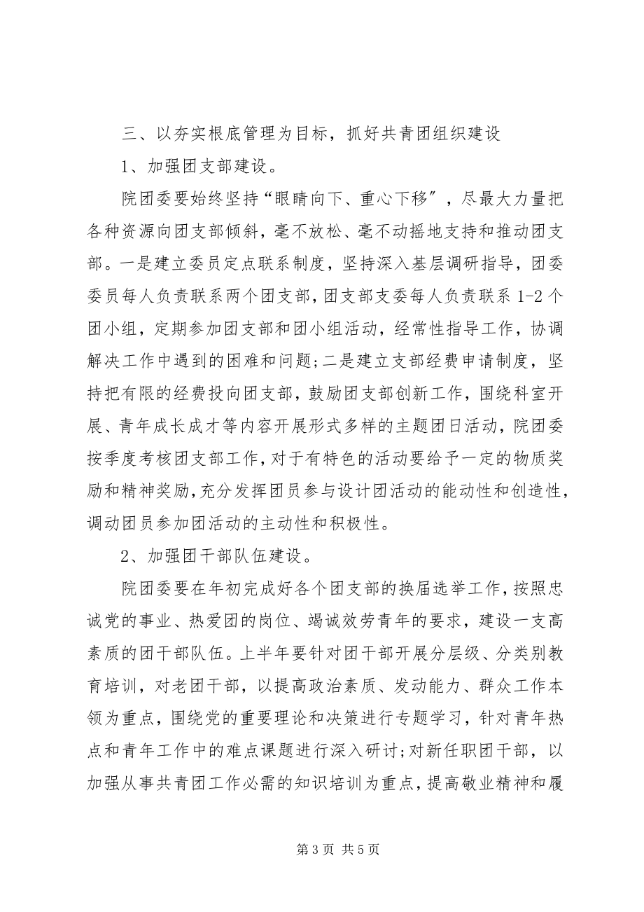 2023年人民医院团委的工作计划.docx_第3页