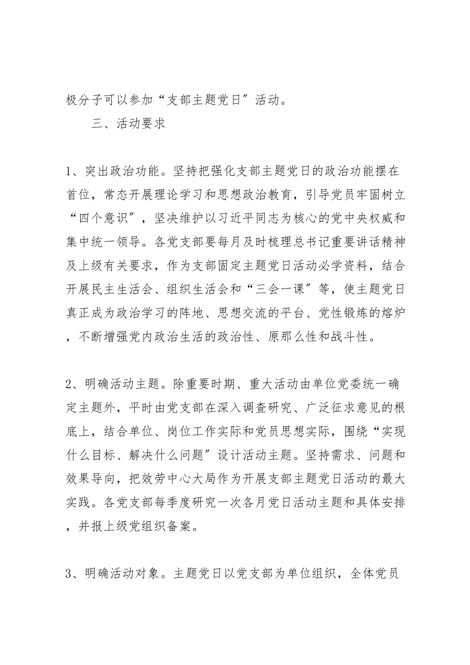 2023年党支部会议记录度党支部主题党日活动方案.doc_第2页