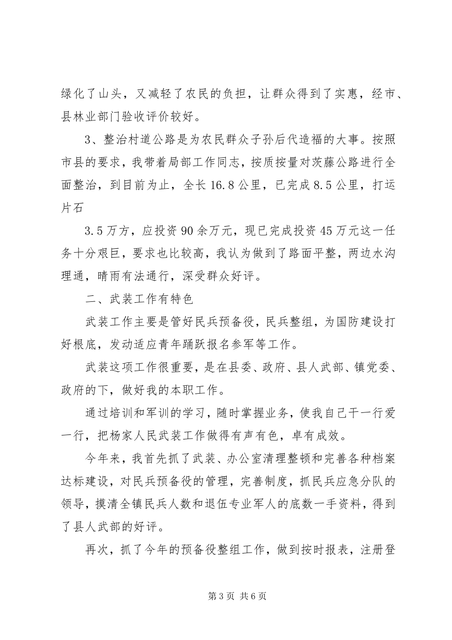 2023年乡镇人武部副部长个人总结.docx_第3页