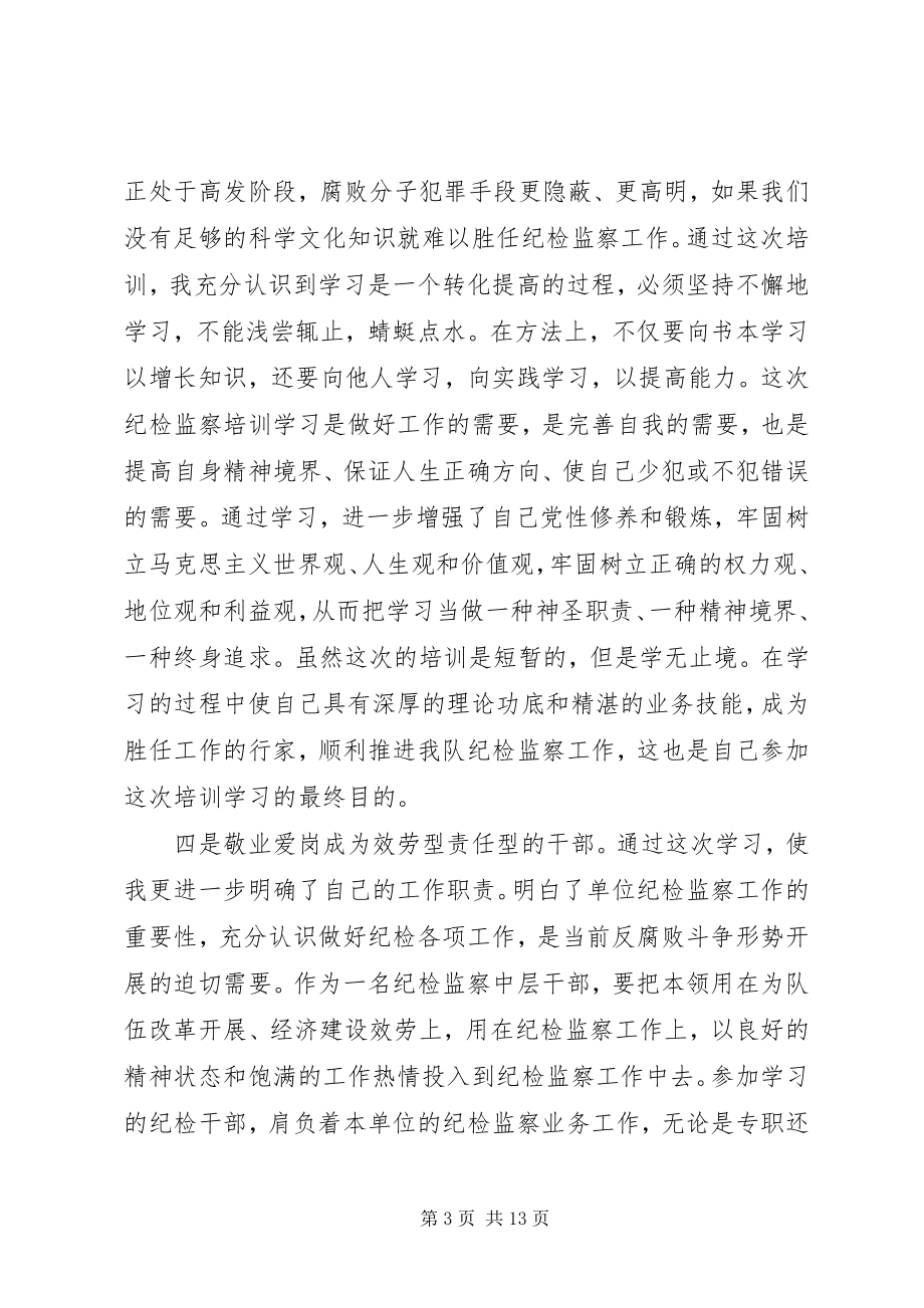 2023年纪检监察干部培训心得体会.docx_第3页